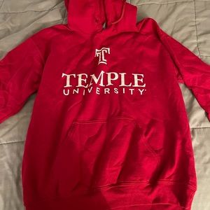 Temple University Hoodie Medium